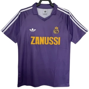 Koszulka Real Madryt Retro 1984-85 Wyjazdowa Męska