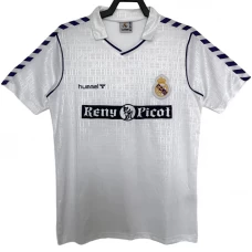 Koszulka Real Madryt Retro 1988-90 Domowa Męska