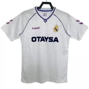 Koszulka Real Madryt Retro 1990-92 Domowa Męska