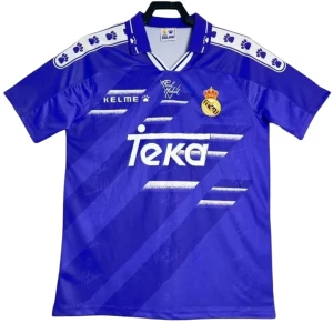 Koszulka Real Madryt Retro 1994-96 Wyjazdowa Męska