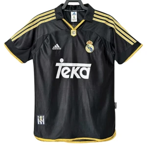 Koszulka Real Madryt Retro 1999-01 Wyjazdowa Męska