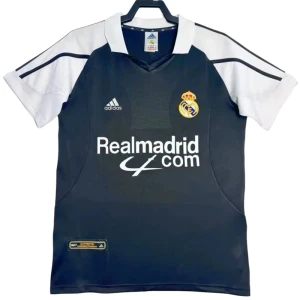 Koszulka Real Madryt Retro 2001-02 Wyjazdowa Męska