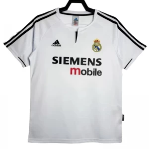 Koszulka Real Madryt Retro 2003-04 Domowa Męska