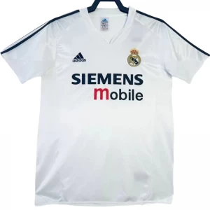 Koszulka Real Madryt Retro 2004-05 Domowa Męska