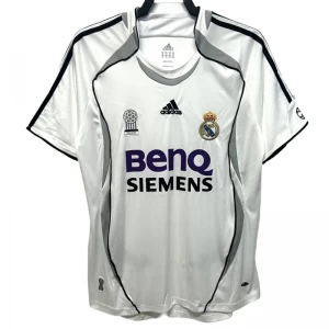 Koszulka Real Madryt Retro 2006-07 Domowa Męska