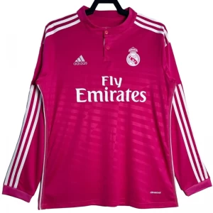 Koszulka Real Madryt Retro 2014-15 Wyjazdowa Męska Długi Rękaw