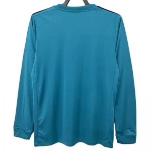 Koszulka Real Madryt Retro 2017-18 Alternatywna Męska Długi Rękaw