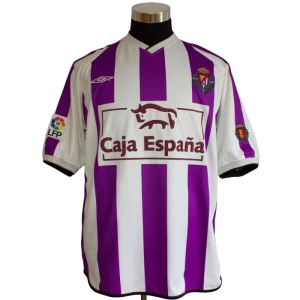 Koszulka Real Valladolid 2001-02 Domowa