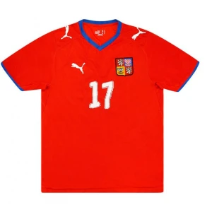 Koszulka Republika Czeska 2008 Mistrzostwa Europy Domowa