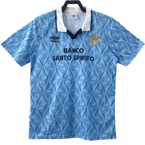 Koszulka SS Lazio Retro 1991 Domowa Męska