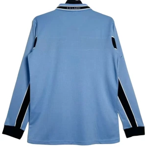 Koszulka SS Lazio Retro 1998-99 Domowa Męska Długi Rękaw