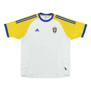 Koszulka Szwecja 2002 Wyjazdowa