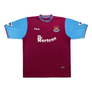 Koszulka West Ham United 2001-02 Domowa