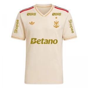 Koszulki Piłkarskie CR Flamengo 2025-26 Sponsor Trzecia Męska