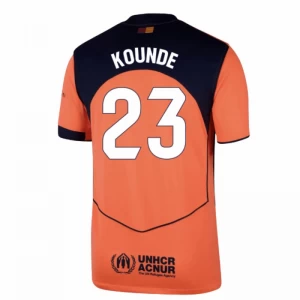 Kounde #23 Koszulki Piłkarskie FC Barcelona 2025-26 Trzecia Męska