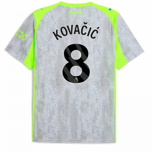 Kovacic #8 Koszulki Piłkarskie Manchester City 2025-26 Trzecia Męska
