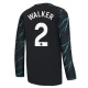 Kyle Walker #2 Koszulki Piłkarskie Manchester City 2023-24 Alternatywna Męska Długi Rękaw