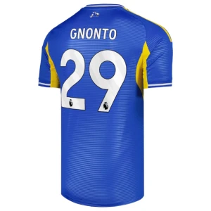 Leeds United Koszulka Piłkarska 2025-26 Gnonto #29 Wyjazdowa Męska