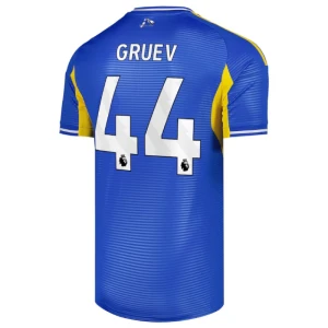 Leeds United Koszulka Piłkarska 2025-26 Gruev #44 Wyjazdowa Męska