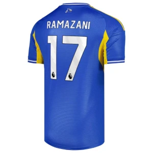 Leeds United Koszulka Piłkarska 2025-26 Ramazani #17 Wyjazdowa Męska