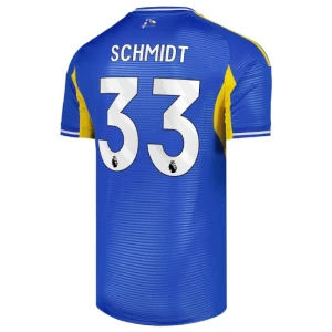 Leeds United Koszulka Piłkarska 2025-26 Schmidt #33 Wyjazdowa Męska