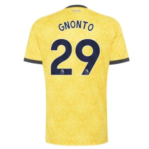 Leeds United Koszulka Piłkarska 2026-27 Gnonto #29 Wyjazdowa Męska