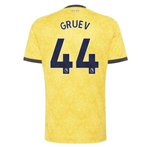 Leeds United Koszulka Piłkarska 2026-27 Gruev #44 Wyjazdowa Męska