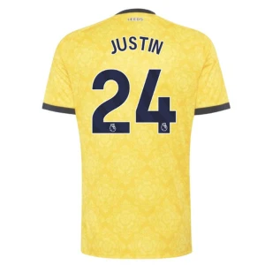 Leeds United Koszulka Piłkarska 2026-27 Justin #24 Wyjazdowa Męska