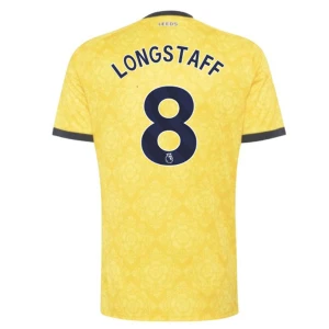 Leeds United Koszulka Piłkarska 2026-27 Longstaff #8 Wyjazdowa Męska