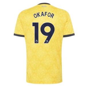 Leeds United Koszulka Piłkarska 2026-27 Okafor #19 Wyjazdowa Męska