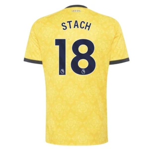 Leeds United Koszulka Piłkarska 2026-27 Stach #18 Wyjazdowa Męska