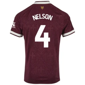 Leicester City Koszulka Piłkarska 2026-27 Nelson #4 Wyjazdowa Męska