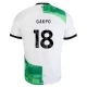 Liverpool FC Koszulka Piłkarska 2023-24 Cody Gakpo #18 Wyjazdowa Męska