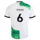 Liverpool FC Koszulka Piłkarska 2023-24 Thiago #6 Wyjazdowa Męska