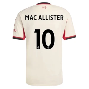 Liverpool FC Koszulka Piłkarska 2025-26 Alexis Mac Allister #10 Wyjazdowa Męska