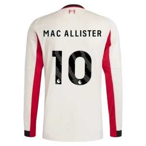 Liverpool FC Koszulka Piłkarska 2025-26 Alexis Mac Allister #10 Wyjazdowa Męska Długi Rękaw
