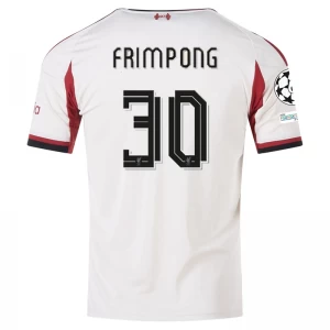Liverpool FC Koszulka Piłkarska 2025-26 Champions League Frimpong #30 Wyjazdowa Męska