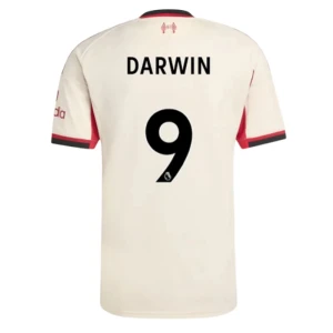 Liverpool FC Koszulka Piłkarska 2025-26 Darwin Núñez #9 Wyjazdowa Męska