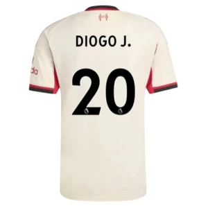 Liverpool FC Koszulka Piłkarska 2025-26 Diogo J. #20 Wyjazdowa Męska