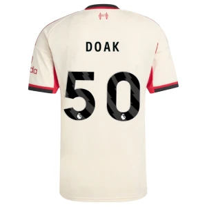 Liverpool FC Koszulka Piłkarska 2025-26 Doak #50 Wyjazdowa Męska
