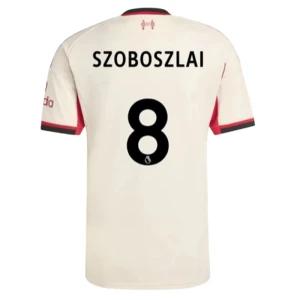 Liverpool FC Koszulka Piłkarska 2025-26 Dominik Szoboszlai #8 Wyjazdowa Męska