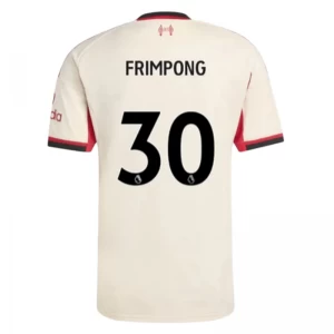 Liverpool FC Koszulka Piłkarska 2025-26 Frimpong #30 Wyjazdowa Męska
