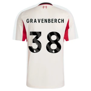Liverpool FC Koszulka Piłkarska 2025-26 Gravenberch #38 Wyjazdowa Męska