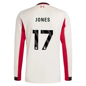 Liverpool FC Koszulka Piłkarska 2025-26 Jones #17 Wyjazdowa Męska Długi Rękaw