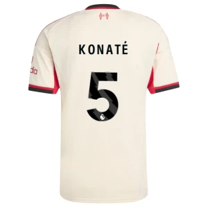 Liverpool FC Koszulka Piłkarska 2025-26 Konate #5 Wyjazdowa Męska
