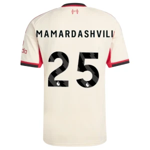 Liverpool FC Koszulka Piłkarska 2025-26 Mamardashvili #25 Wyjazdowa Męska