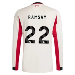 Liverpool FC Koszulka Piłkarska 2025-26 Ramsay #22 Wyjazdowa Męska Długi Rękaw