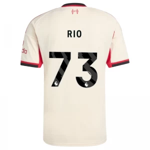 Liverpool FC Koszulka Piłkarska 2025-26 Rio #73 Wyjazdowa Męska