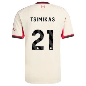 Liverpool FC Koszulka Piłkarska 2025-26 Tsimikas #21 Wyjazdowa Męska