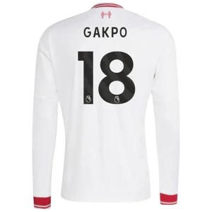 Liverpool FC Koszulka Piłkarska 2026-27 Cody Gakpo #18 Wyjazdowa Męska Długi Rękaw